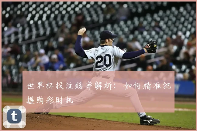 世界杯投注赔率解析：如何精准把握购彩时机