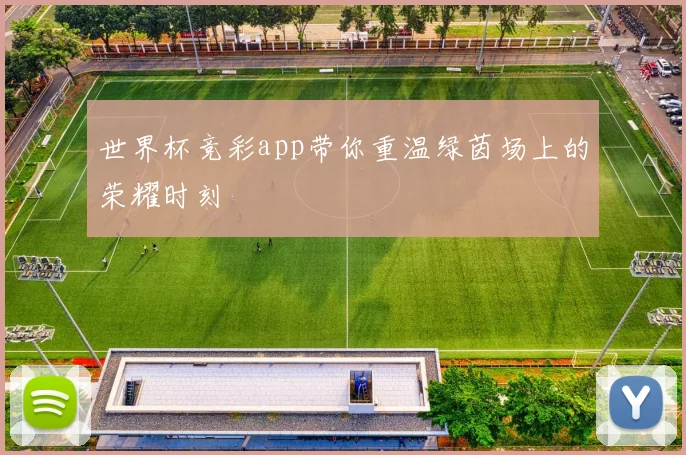 世界杯竞彩app带你重温绿茵场上的荣耀时刻